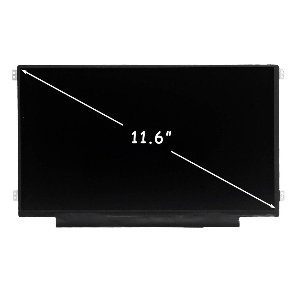 FIRSTLCD LCD Screen Replacement for Acer Aspire E11 ES1-111M KL.11605.017 LED Display Assembly,11.6" 1366x768(Non Touch,Right & Left Mounting brakets)