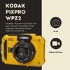 Kodak PIXPRO WPZ2 Rugged Waterproof 16MP Digital Camera with 4X Optical Zoom with Koah Nostrand Gadget Bag with Accessory Kit, 32GB UHS-I microSDHC, and Floating Strap Bundle (4 Items) view 3