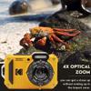 Kodak PIXPRO WPZ2 Rugged Waterproof 16MP Digital Camera with 4X Optical Zoom with Koah Nostrand Gadget Bag with Accessory Kit, 32GB UHS-I microSDHC, and Floating Strap Bundle (4 Items) view 4