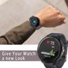 Compatible for Garmin Vivoactive 3 Music Waterproof Protective Case Soft TPU Plated Screen Protector Cover Scratch-Proof All Around Screen Cover Bumper Shell for Garmin vivoactive 3 Music (Black) view 4