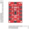 SparkFun Qwiic Mux Breakout - 8 Channel (TCA9548A) - Easily Read Multiple sensors with The Same I2C Address Or Communicate with Multiple I2C Devices with Different addresses - Board only view 2