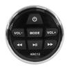 (1) KICKER KMC2 Gauge Digital Media Receiver For Boat Bundle with (1) Kicker KRC12 Remote Control For KMC2/KMC3/KMC4/KMC5 Marine Receiver and (1) Rockville RMC65LB 6.5" 2-Way Marine Speakers (3 Items) view 1