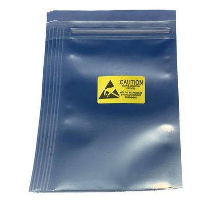Daarcin Antistatic Bags - 100pcs 3.2x4.7in/8x12cm ESD Bags with Labels for Hard Drive HDD ESD Shielding