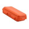 Hard Case, Shockproof Outdoor Storage Carry Box, Universal Sealed Container Box with Foam(Orange,L) view 3