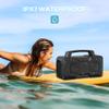BUGANI Bluetooth Speaker, 80W Powerful Portable Wireless Speakers IPX7 Waterproof Speaker, Outdoor Loud Speakers with Handle 24H Playtime, Support Microphone AUX USB Suitable for Party, Pool, Black view 2