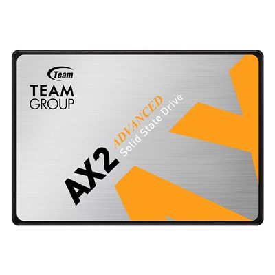 TEAMGROUP AX2 512GB 3D NAND TLC 2.5 Inch SATA III Internal Solid State Drive SSD (Read Speed up to 530 MB/s) Compatible with Laptop & PC Desktop T253A3512G0C101