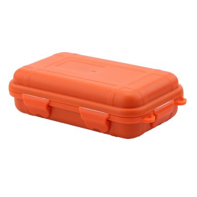 Plastic Shockproof Orange, S Survival Storage Carry Container Box