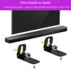 Wall Mount Bracket for Samsung Soundbar HW-T510 HW-T450 HW-T550 HW-T650 HW-T410 HW-S60A HW-A550 HW-B450 HW-Q800B HW-Q60R HW-Q70R HW-MS57C HW-MS6500 HW-MS6511 HW-MS660 HW-MS661 HW-H450 HW-J355 HW-J450 view 2