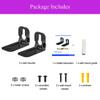 Wall Mount Bracket for Samsung Soundbar HW-T510 HW-T450 HW-T550 HW-T650 HW-T410 HW-S60A HW-A550 HW-B450 HW-Q800B HW-Q60R HW-Q70R HW-MS57C HW-MS6500 HW-MS6511 HW-MS660 HW-MS661 HW-H450 HW-J355 HW-J450 view 4