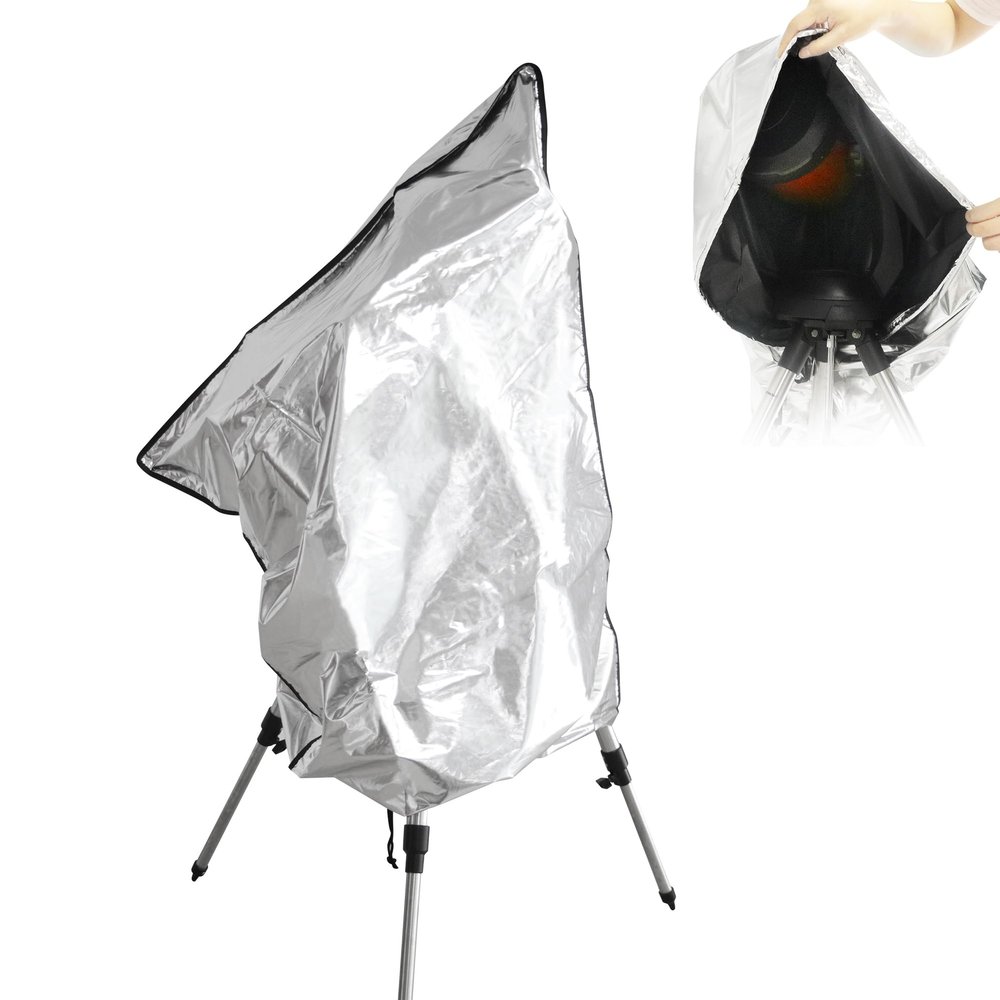 Astromania Protective Telescope Cover with Fixing Strap, Diameter 37.6" - Protect Your Telescope Against dust, Moisture and More