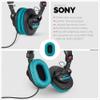 Brainwavz Perforated Replacement Earpads for Sony MDR 7506, V6 & CD900ST with Memory Foam Ear Pad & Suitable for Other On Ear Headphones (Turquoise) view 3