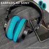 Brainwavz Perforated Replacement Earpads for Sony MDR 7506, V6 & CD900ST with Memory Foam Ear Pad & Suitable for Other On Ear Headphones (Turquoise) view 4