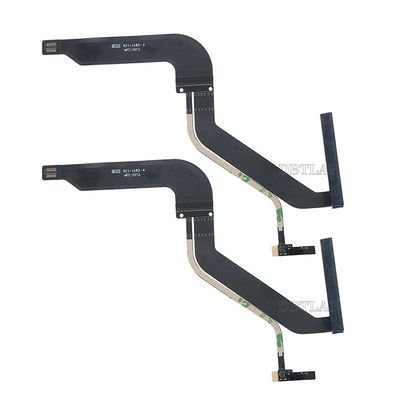 2PCS HDD Hard Drive Flex Cable Compatible for MacBook Pro 13" 2012 A1278 821-1480-A