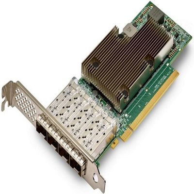 Broadcom NetXtreme E-Series P425G - Adaptateur rseau - PCIe 4.0 x16 profil bas - 10/25 Gigabit SFP28 x 4