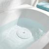 balacoo Silicone Sink Stopper Bath Sink Plug and Tub Drain Plug for Kitchen Bathroom and Laundry Flat Drain Cover with Strong Suction 5.90 inch White view 2