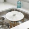 balacoo Silicone Sink Stopper Bath Sink Plug and Tub Drain Plug for Kitchen Bathroom and Laundry Flat Drain Cover with Strong Suction 5.90 inch White view 3