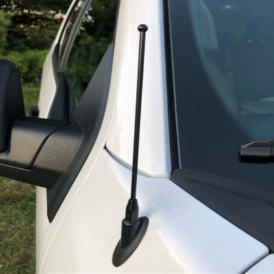 7 Inch Stainless Black Antenna MAST for Toyota Tacoma 1995-2016