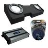 Harmony Audio (2) HA-A102 Subwoofer Dual 10" Sub Box Bundle HA-A800.1 Amp Compatible with 2014-2018 GMC Sierra Crew Cab view 1