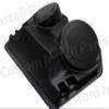 Custom Install Parts Speaker and Stereo Overhead Console Housing Compatible with Golf Cart, UTV, Polaris RZR, Boat, Marine (Empty Console with Double Sided Tape) view 2