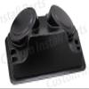 Custom Install Parts Speaker and Stereo Overhead Console Housing Compatible with Golf Cart, UTV, Polaris RZR, Boat, Marine (Empty Console with Double Sided Tape) view 4