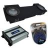 Harmony Audio HA-R104 Compatible with Chevy Avalanche 2002-2013 Rhythm Series 10" Sub, HA-A400.1 Class D Mono 800 Watt Subwoofer Amplifier and ASC GM2X10-AV-ECL-US Custom Dual 10" Sub Box view 1