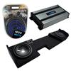 Harmony Audio Compatible with 2014-2018 Chevy Silverado Double Cab Alpine Bundle SWT-10S4 Dual 10 Sub Box with Harmony HA-A800.1 Amplifier & 4GA Amp Kit view 1