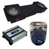 Harmony Audio R104 10" Subwoofer Bundle HA-A400.1 Amp, ASC Sub Box Compatible with 2002-2013 Chevy Silverado HD Crew Truck view 1
