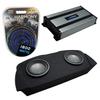 Harmony Audio Compatible with 2003-2008 Nissan 350Z Coupe Hatch Fit Alpine Bundle Type S S-W10D2 Dual 10" Sub Box Enclosure with Harmony HA-A800.1 Amplifier & 4GA Amp Kit view 1