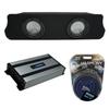 Harmony Audio Compatible with 1994-2004 Ford Mustang Coupe Harmony Bundle A102 Dual 10" Custom Sub Box & HA-A800.1 Amp view 1