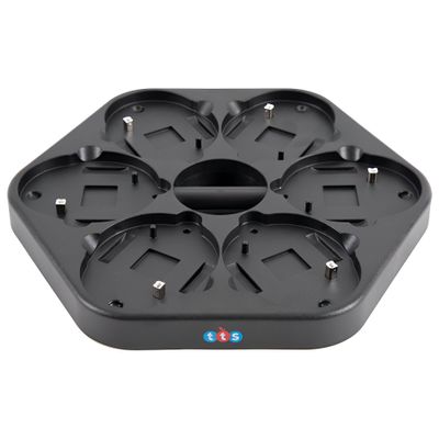 TTS Rechargeable Docking Station with USB Cable for Bee-Bot or Blue-Bot, Up to 6 Slots Charging Dock for Educational Programmable Floor Robots