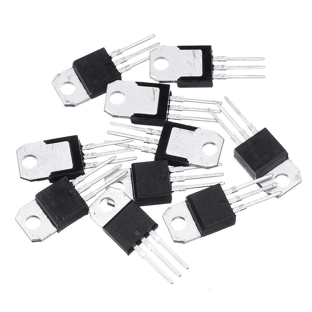 Electronic Components 10pcs BTA16-600B TO-220 BTA16-600 TO220 16-600B BTA16 600V 16A TRIACS Transistor