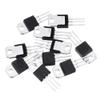Electronic Components 10pcs BTA16-600B TO-220 BTA16-600 TO220 16-600B BTA16 600V 16A TRIACS Transistor view 1