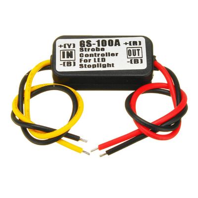 Electronic Components 5pcs 12V Waterproof Flash Strobe Controller Flasher Module for Car LED Brake STO