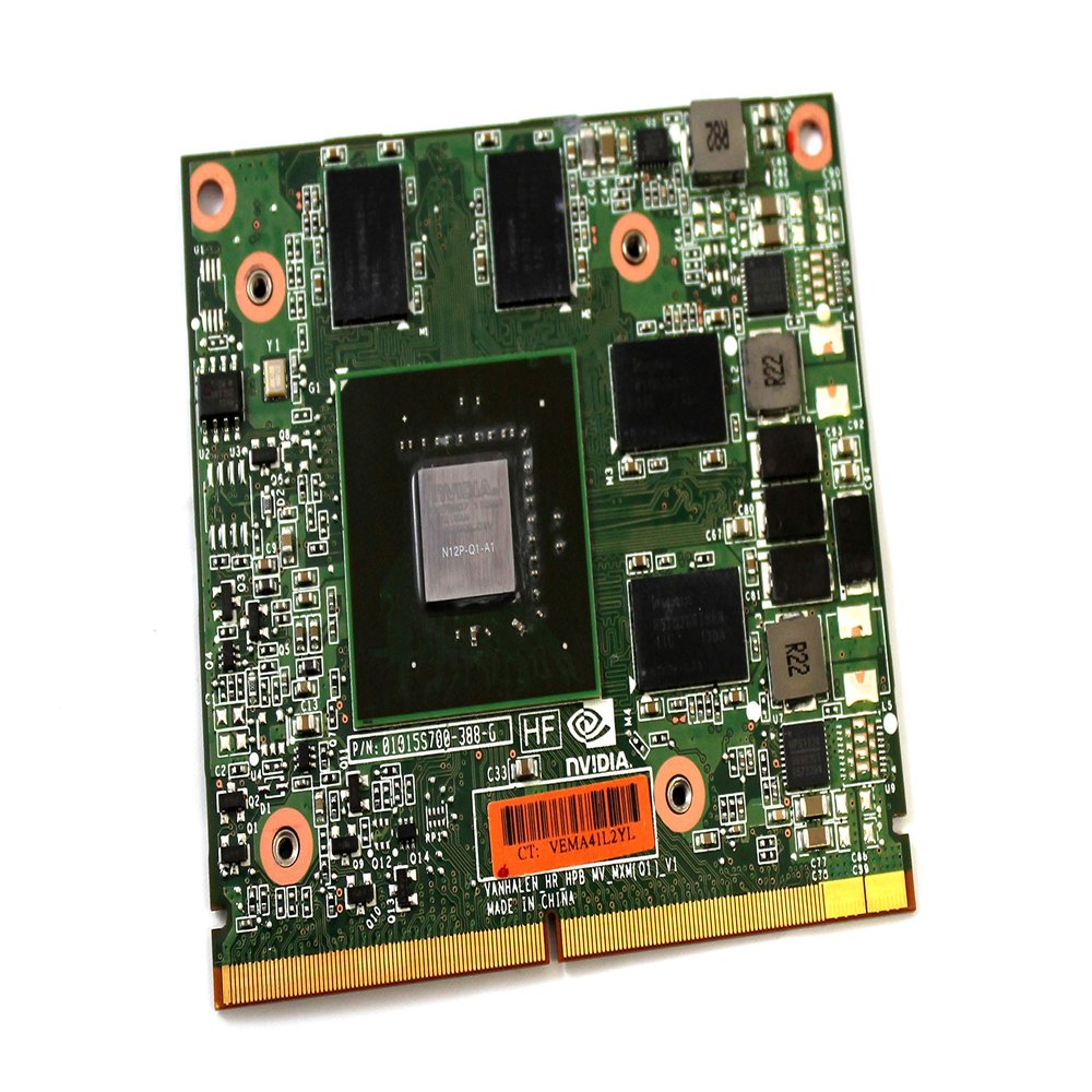 01015S700-388-G EliteBook 8560w Quadro 1000M 2GB Video Card