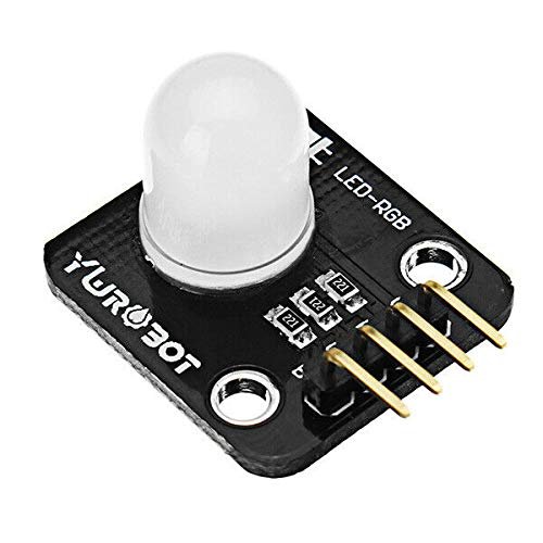 Electronic Components 5Pcs Full Color LED Module 10mm Bright RGB Board Electronic Building Blocks for