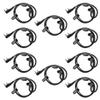 Retevis Walkie Talkie Earpiece with Mic, in-Ear Earhook, 2 Pin, for RT22 RT68 RT21 H-777 H777S RT27 RT85 RB68, Compatible with pxton Arcshell Kenwood Two Way Radio, Earpiece for Walkie-Talkie(10 Pack) view 1