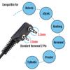 Retevis Walkie Talkie Earpiece with Mic, in-Ear Earhook, 2 Pin, for RT22 RT68 RT21 H-777 H777S RT27 RT85 RB68, Compatible with pxton Arcshell Kenwood Two Way Radio, Earpiece for Walkie-Talkie(10 Pack) view 3