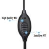 Retevis Walkie Talkie Earpiece with Mic, in-Ear Earhook, 2 Pin, for RT22 RT68 RT21 H-777 H777S RT27 RT85 RB68, Compatible with pxton Arcshell Kenwood Two Way Radio, Earpiece for Walkie-Talkie(10 Pack) view 4
