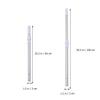 Cabilock Thicken Cleaning Aluminum Pole Removable for Swimming Pool Maintenance for Ponds Fountains and Tanks view 2