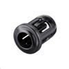 Electronic Components 100pcs 5MM LED Holder Black Plastic Diode Lampshade Holder Clip Bezel Mount Ligh view 1
