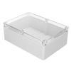 Electronic Components 263x185x95mm DIY Plastic Waterproof Housing Transparent Cover Junction Case Seal view 4