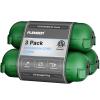 Flemoon [3 Pack] Outdoor Extension Cord Safety Cover, IPX4 Weatherproof Electrical Box to Protect Outdoor Outlet, Plug, Socket, Halloween, Christmas Holiday Decoration Light, Green view 1