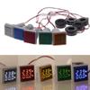 Electronic Components 3pcs White Light AC 60-500V 0-100A D18 Square LED Digital Dual Display Voltmeter view 3
