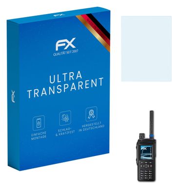 atFoliX Screen Protection Film compatible with Motorola MTP-6550 Screen Protector, ultra-clear FX Protective Film (3X)