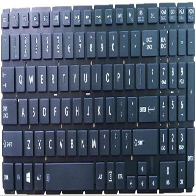 Givwizd Laptop Replacement Non-Backlit Keyboard Compatible with Toshiba Satellite S55-B5201SL S55-B5269 S55-B5271SM S55T-B5134 S55T-B5136 S55T-B5150 S55T-B5152 S55T-B5158, US Layout Without Palmrest