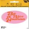 Be A Nice Human 4 Color Decal - 4 x 8 view 1
