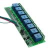 Electronic Components 12V 8 Channels Capacitive Touch Switch Module with Relay and Self-Locking Interl view 4