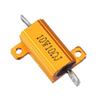 Electronic Components 5pcs RX24 10W 10R 10RJ Metal Aluminum Case High Power Resistor Golden Metal Shel view 2