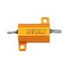 Electronic Components 5pcs RX24 10W 10R 10RJ Metal Aluminum Case High Power Resistor Golden Metal Shel view 3