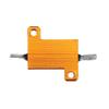 Electronic Components 5pcs RX24 10W 10R 10RJ Metal Aluminum Case High Power Resistor Golden Metal Shel view 4